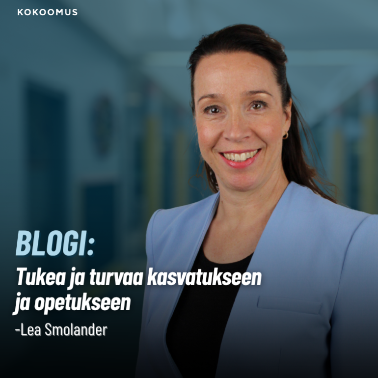 Lea Smolander, Tukea ja turvaa kasvatukseen ja opetukseen